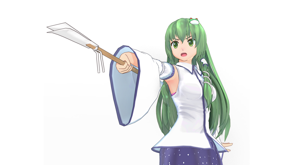 早苗のお祓い棒