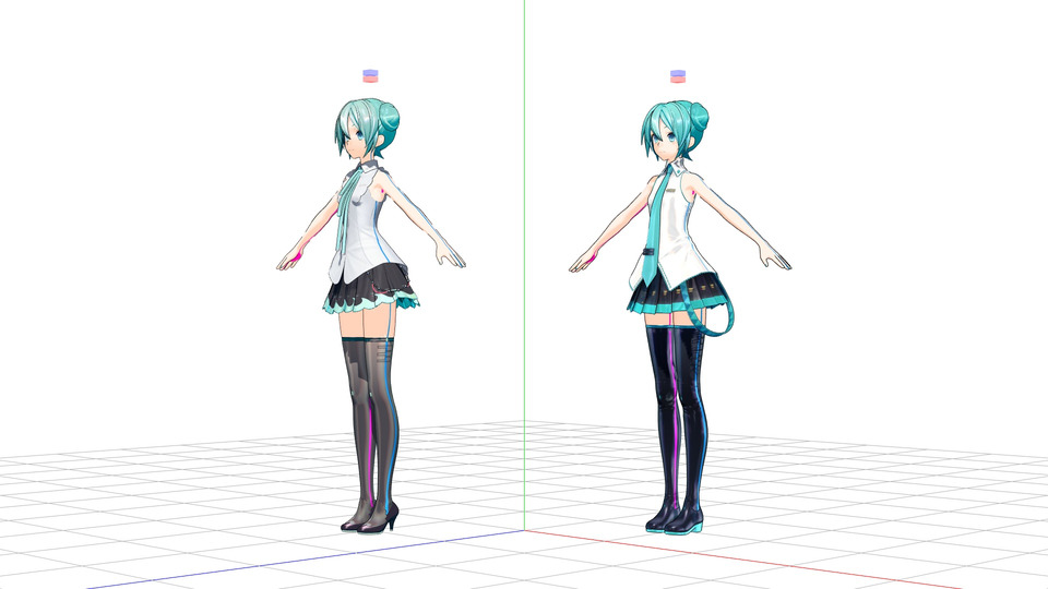 YYB式Hatsune Miku Ｍトレースモデル配布