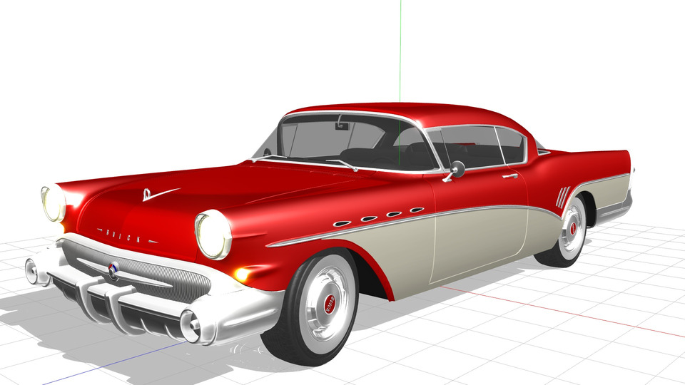 ビュイックロードマスターMMDモデル