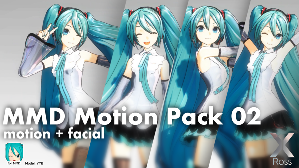 MMD Motion data pack 02 - BowlRoll