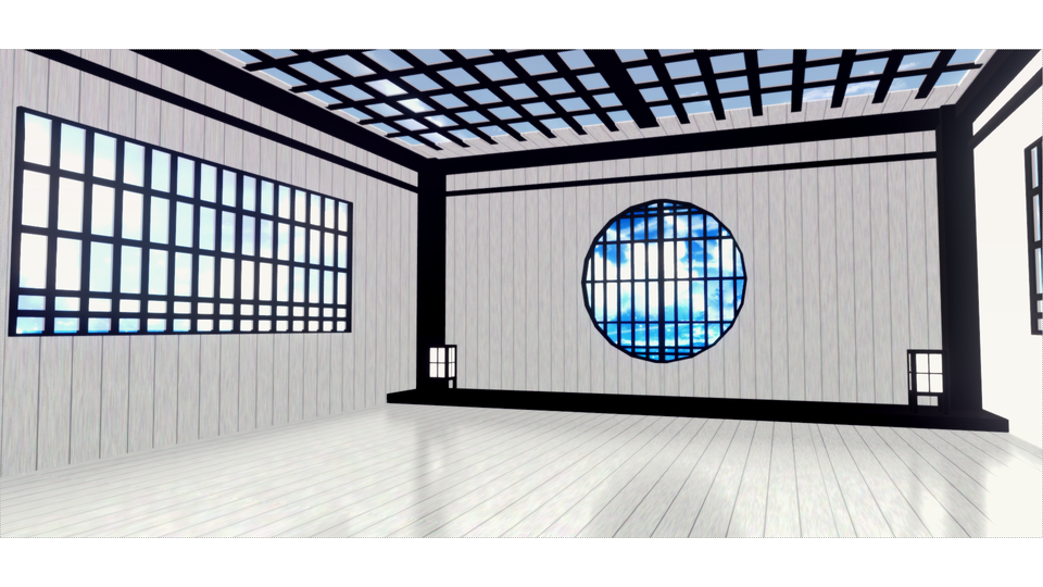 白い和風部屋
