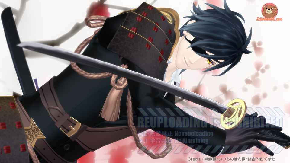 コラボっぽい光忠さんVer1.0