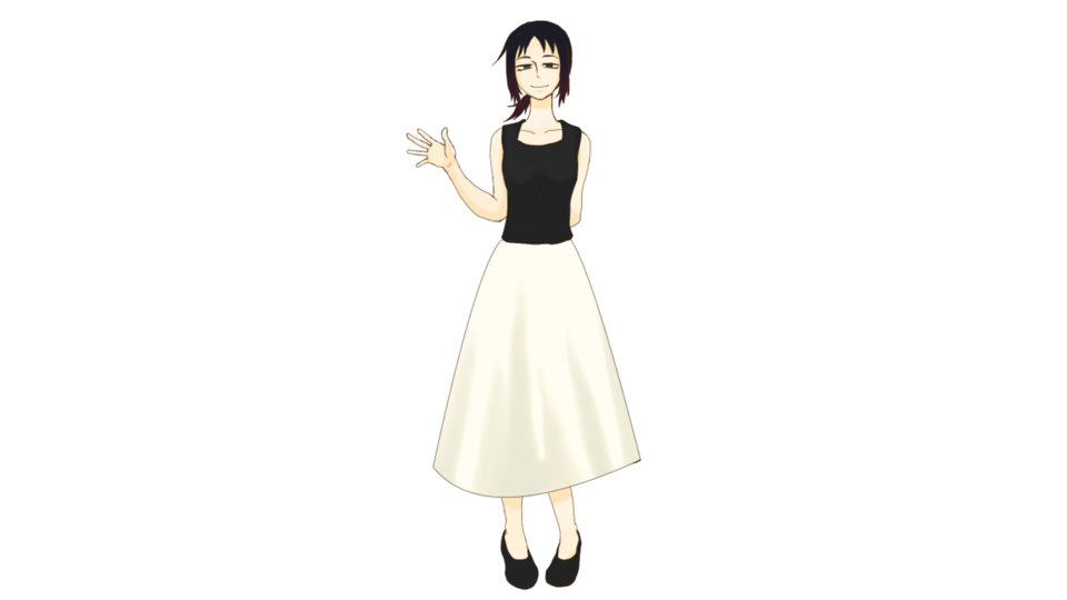 薄暮のお姉さん
