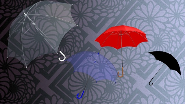 雨傘　ビニール傘