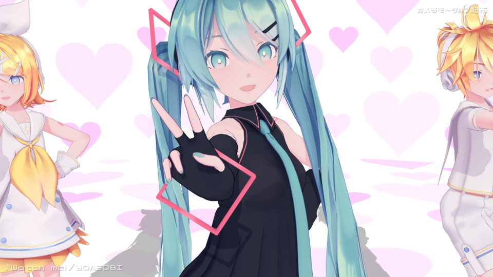 Watch me!／MMDカメラモーション