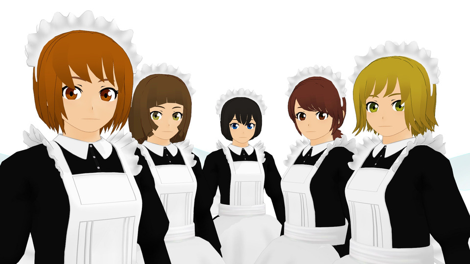 メイド妖精5人組ver1.00