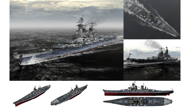 MMD用モブ超弩級戦艦1945セット