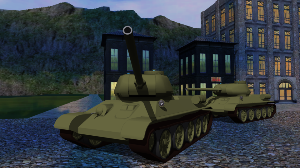 【RailSim】T-34-85中戦車
