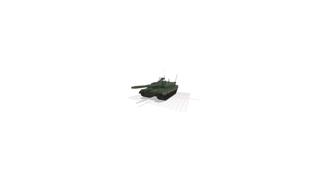 10式戦車(ハイコントラスト版)