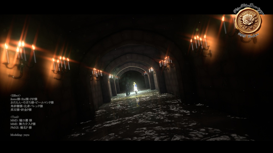 地下通路【MMDステージ】