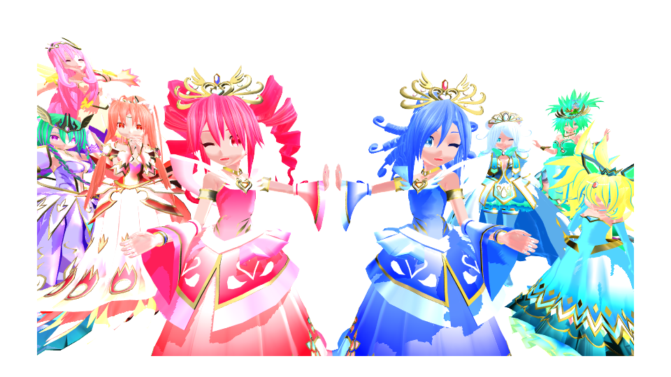 ふしぎ星の☆ふたご姫【モデルセット】 支援版0.1 - BowlRoll