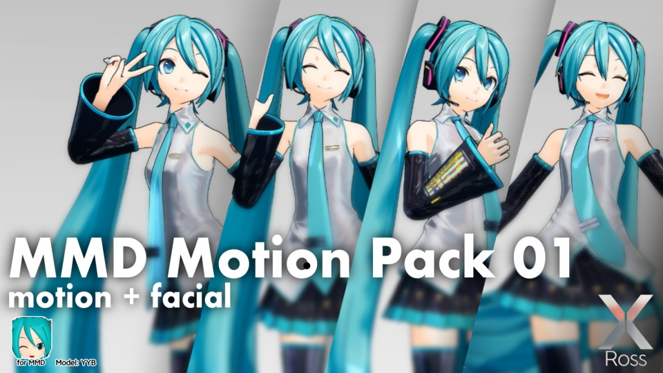 MMD Motion data pack 01