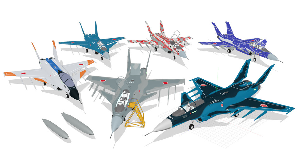 FSX 次期支援戦闘機 三菱重工案 ver2.1