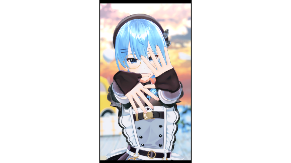 群青フォトグラフ MMDカメラ表情リップモーション