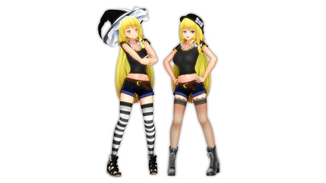 霧雨 魔理沙 -ジーンズ 改造- Ver. 1.00