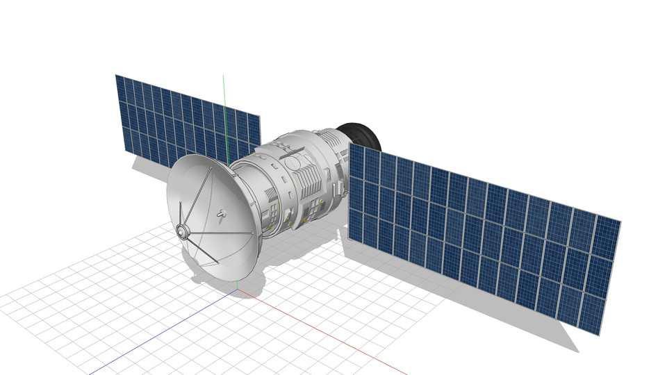 通信衛星MMDモデル