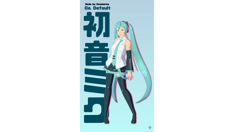 Ca. Default Hatsune Miku