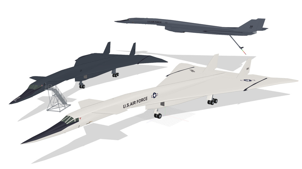 B-70 Valkyrie 爆撃機 ver2.0
