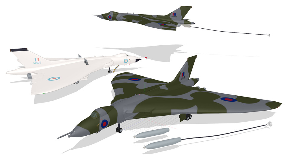 Avro Vulcan 爆撃機 ver2.0