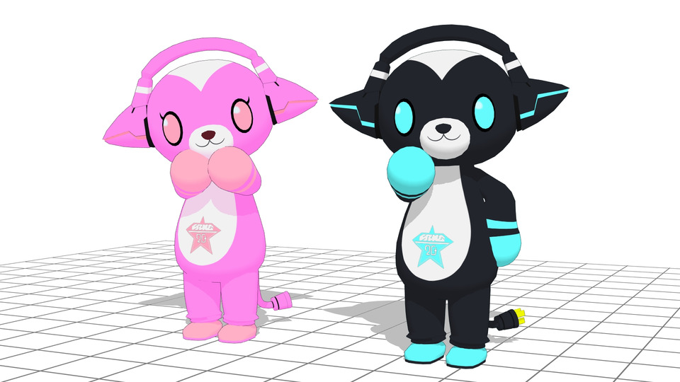 MMD用アークマ＆アークマミモデル