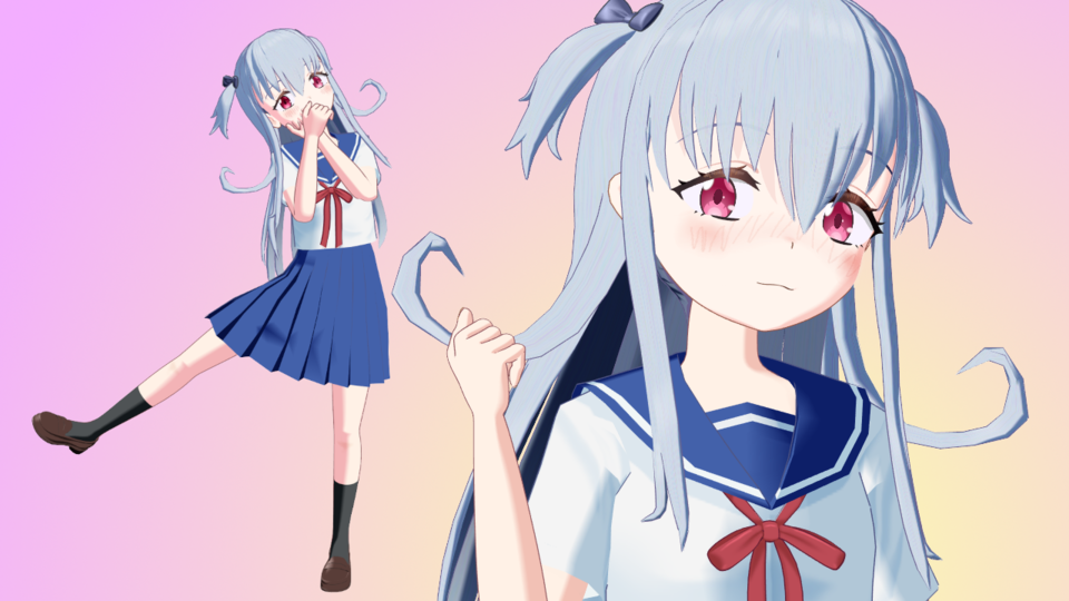 Ray-MMD用Skybox三種 - BowlRoll
