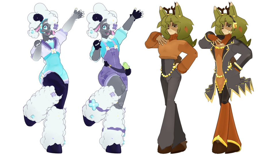 Felix+Liam MMD Models