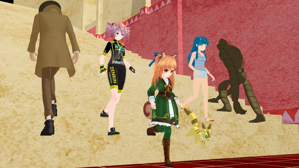 階段昇降モーション用データ