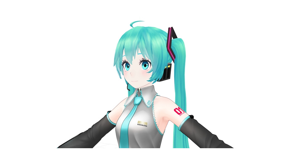 AI生成イラスト風初音ミク