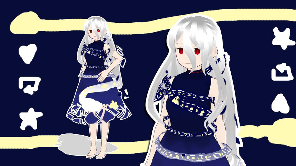 Vroid改维缦·浅间（ユイマン・浅間）