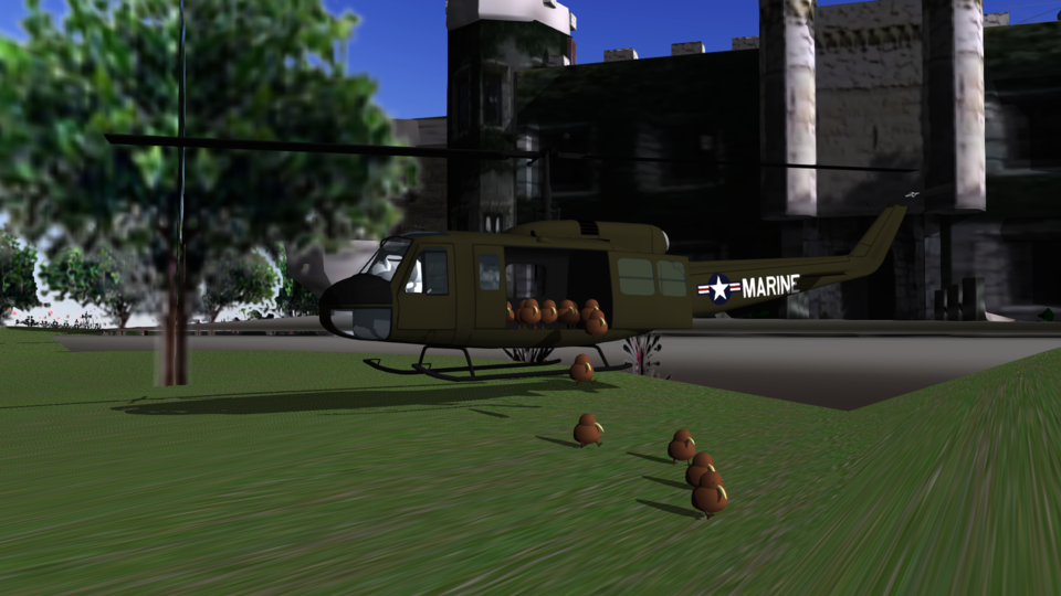 【RailSim】UH-1 ヒューイ