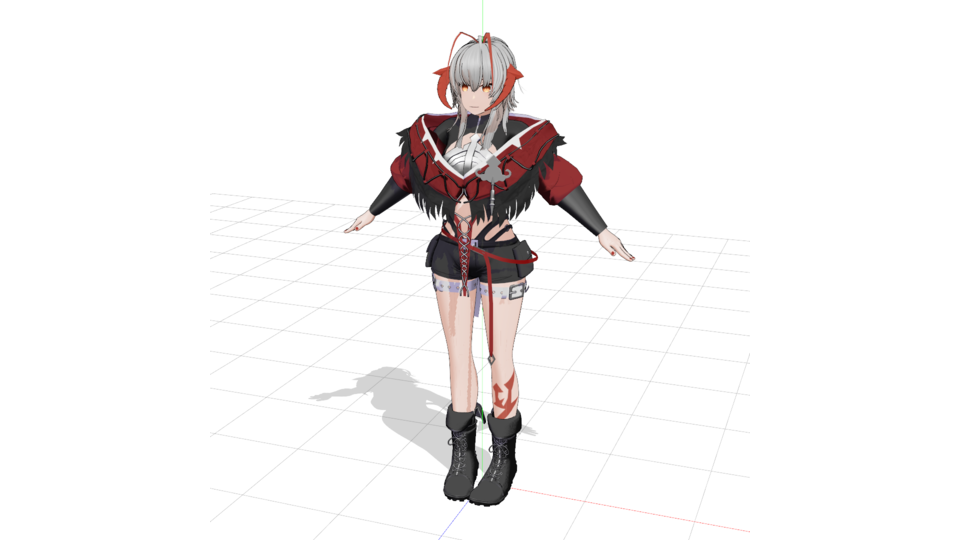 MMDモデル_ウィシャデル