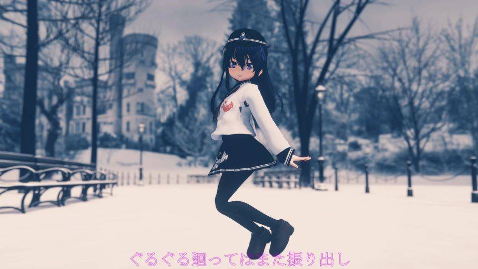 駆逐艦・暁　二次創作MMDモデル