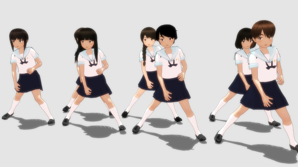 フェリス女学院セット太眉