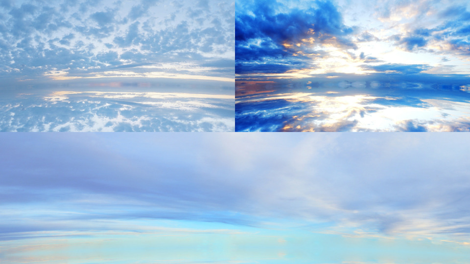 くすんだ空