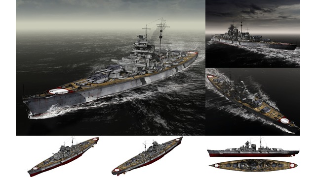 MMD用モブ超弩級戦艦1941セット