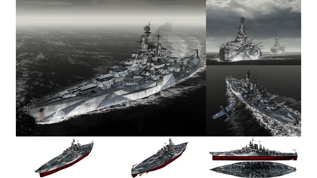 MMD用モブ改装戦艦1945(ｳｪｽﾄﾓｰﾌﾞﾆｱ)セット