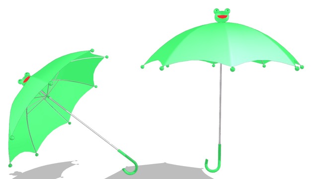 モブ幼少期の傘