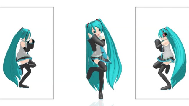 「大空ドリーマー」(サビのみ)MMDモーションデータ