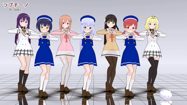 midoriisi式改変ごちうさ7人