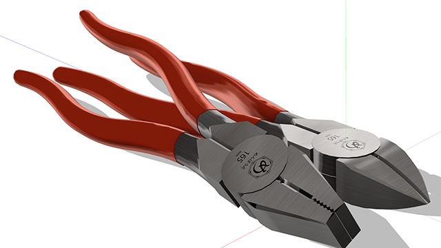 めんぼう式 ペンチ&ニッパー