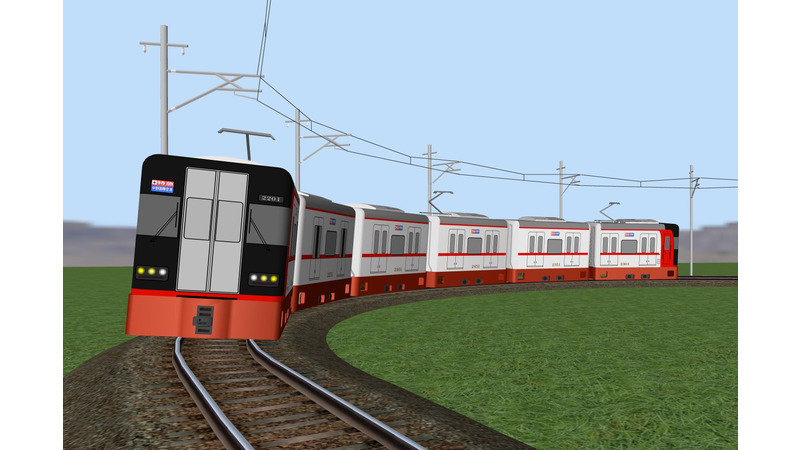【RailsimPI】きゅーぶトレイン名鉄2200系