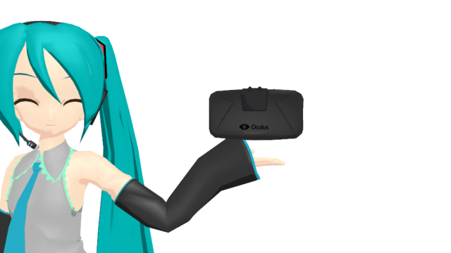 OculusRiftDK2 MMDモデル