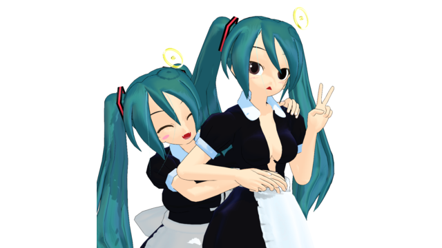 初目ミフ(ウェイトレス衣装ver2.2)