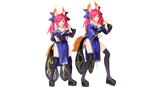 【MMD】お宮式改変_ちびキャス狐_VerA2