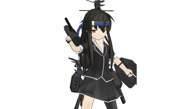 改変初霜改二Ver1.1艤装付