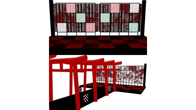 和惨劇ステージセット