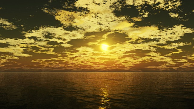 スカイドーム(黄色い夕焼け) VOL.U5