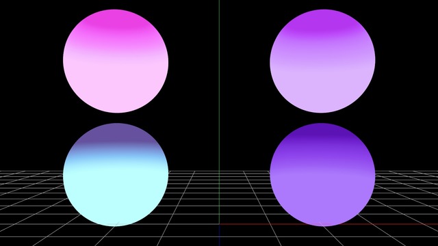 スカイドーム(紫系グラデーション) VOL.X6