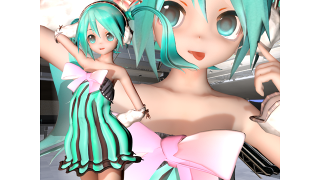 ままま式改変　カラフルドロップあぴミク（ライセンス緩和）