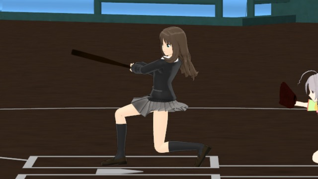 打撃モーション